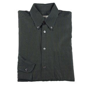 Ermenegildo Zegna Mens Graph Check Dress Shirt